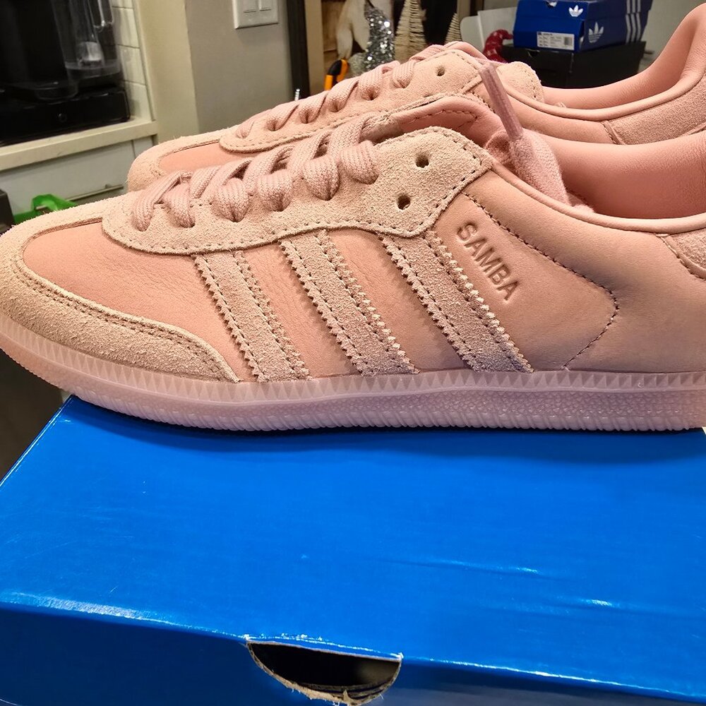 Adidas Samba OG Wonder Mauve JS0194 Women Pink Sneakers Sz 8 us Shoes New